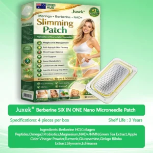 Glowylo® Berberine 10-in-1 Nano Microneedle Patch