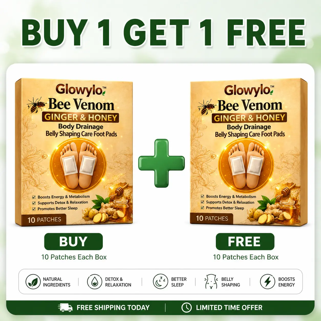 New 2026🏆 Upgrade: Glowylo® Bee Venom FootPatch Therapy – Restoring Yo
– Rovinelx-2